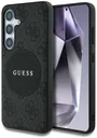 Guess 4G Cirkel Logo Samsung Galaxy S25 Plus Hoesje MagSafe/Qi2 Back Cover Zwart