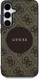 Guess 4G Cirkel Logo Samsung Galaxy S25 Plus Hoesje MagSafe/Qi2 Back Cover Bruin afbeelding 2