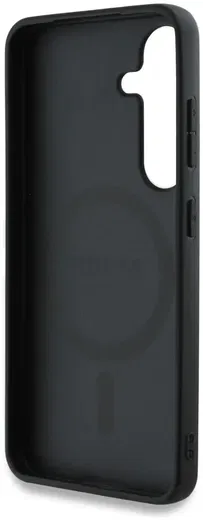 Guess 4G Cirkel Logo Samsung Galaxy S25 Hoesje MagSafe / Qi2 Back Cover Roze afbeelding 7