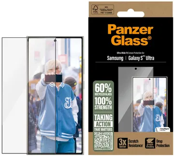 PanzerGlass Refresh Ultra-Wide Samsung Galaxy S25 Ultra Screen Protector