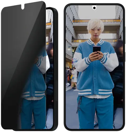 PanzerGlass Ultra-Wide Samsung Galaxy S25 Privacy Glass EasyAligner afbeelding 2