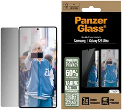 PanzerGlass Ultra-Wide Samsung Galaxy S25 Ultra Privacy Glass EasyAligner afbeelding
