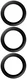 PanzerGlass Hoops Rings Samsung Galaxy S25 Plus Camera Lens Protector Glas Zwart afbeelding 3