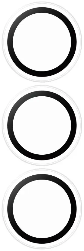 PanzerGlass Hoops Rings Samsung Galaxy S25 Camera Lens Protector Transparant afbeelding 3