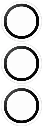 PanzerGlass Hoops Rings Samsung Galaxy S25 Camera Lens Protector Transparant afbeelding 3