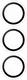 PanzerGlass Hoops Rings Samsung Galaxy S25 Plus Camera Lens Protector Clear afbeelding 3