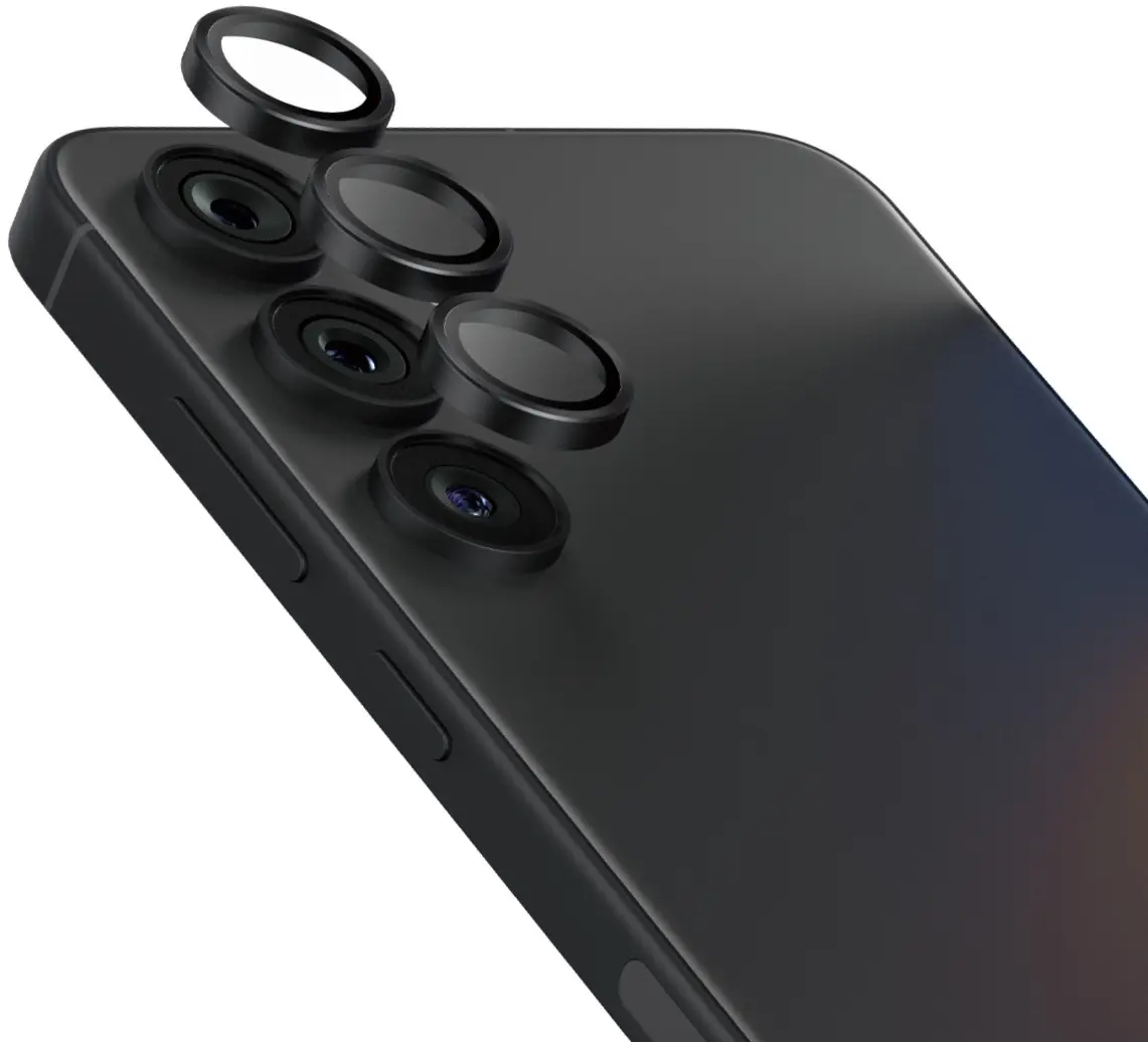 PanzerGlass Hoops Ceramic Samsung Galaxy S25 Camera Lens Protector Glas afbeelding 2