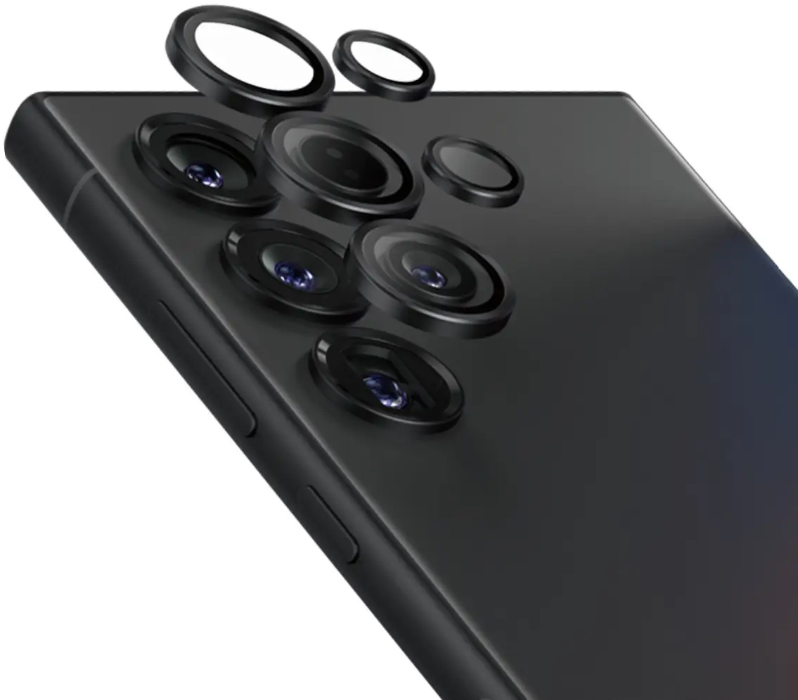 PanzerGlass Hoops Ceramic Samsung Galaxy S25 Ultra Camera Lens Protector Glas afbeelding 3