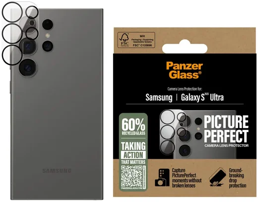 PanzerGlass PicturePerfect Samsung Galaxy S25 Ultra Camera Protector Glas afbeelding 1