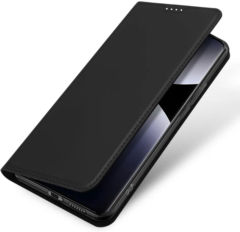 Dux Ducis Skin Pro Xiaomi Redmi Note 14 Pro 4G Hoesje Portemonnee Zwart afbeelding 1