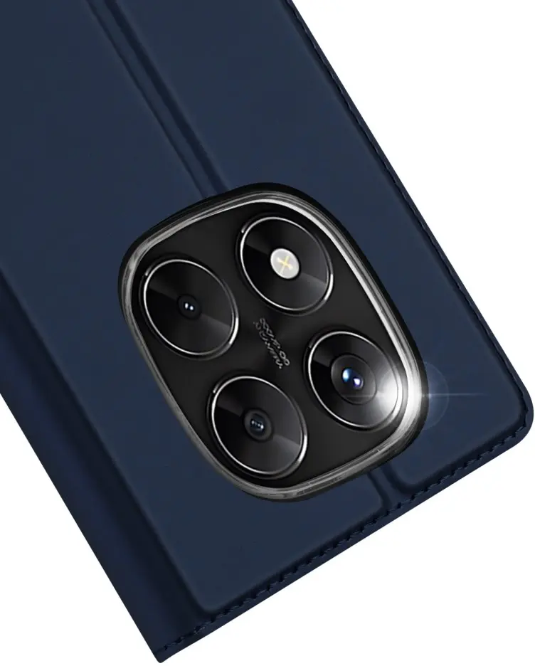 Dux Ducis Skin Pro Xiaomi Redmi Note 14 Pro 4G Hoesje Portemonnee Blauw afbeelding 5