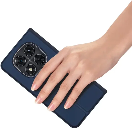 Dux Ducis Skin Pro Xiaomi Redmi Note 14 Pro 4G Hoesje Portemonnee Blauw afbeelding 7