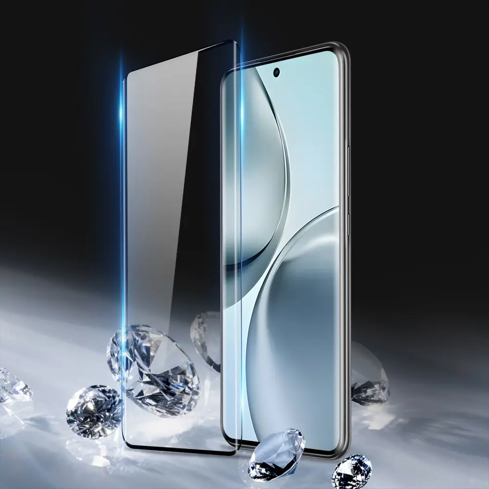 Dux Ducis Realme 14 Pro Plus Screen Protector 9H Tempered Glass afbeelding 2