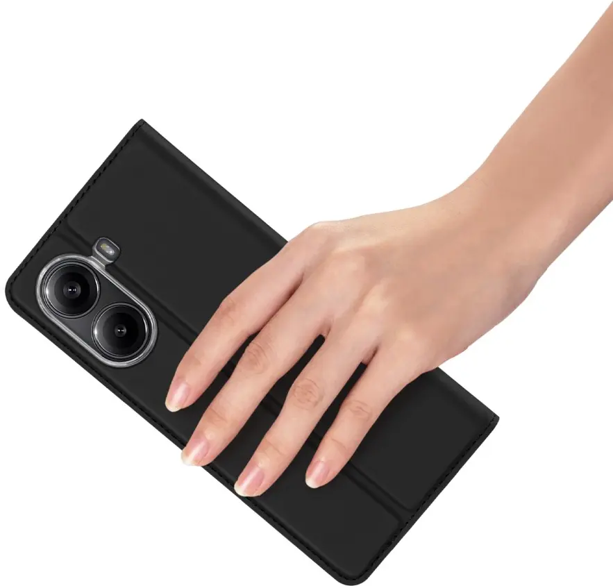 Dux Ducis Skin Pro Xiaomi Poco X7 Pro Hoesje Portemonnee Book Case Zwart afbeelding 6