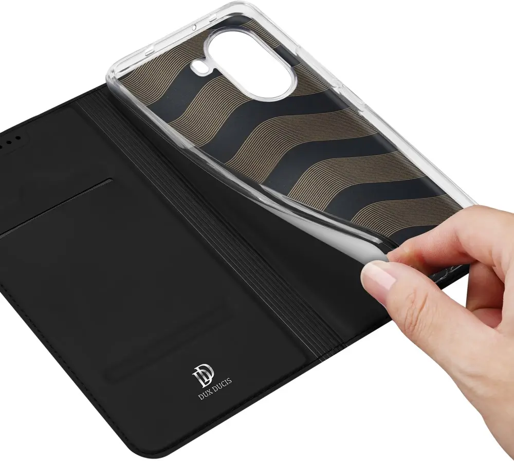 Dux Ducis Skin Pro Xiaomi Poco X7 Pro Hoesje Portemonnee Book Case Zwart afbeelding 8
