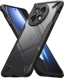 Ringke Fusion X OnePlus 13R Hoesje Back Cover Zwart afbeelding