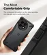 Ringke Fusion X OnePlus 13R Hoesje Back Cover Zwart afbeelding 7