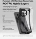 Ringke Fusion X OnePlus 13R Hoesje Back Cover Zwart afbeelding 3