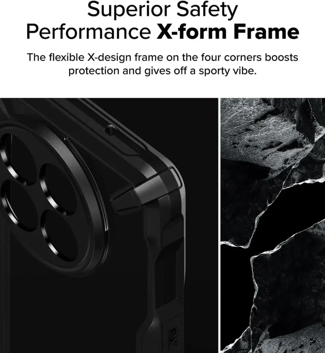 Ringke Fusion X OnePlus 13R Hoesje Back Cover Zwart afbeelding 10