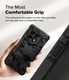 Ringke Fusion X OnePlus 13R Hoesje Back Cover Camo Zwart afbeelding 5