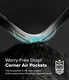 Ringke Fusion X OnePlus 13R Hoesje Back Cover Camo Zwart afbeelding 6