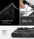 Ringke Fusion X OnePlus 13R Hoesje Back Cover Camo Zwart afbeelding 8