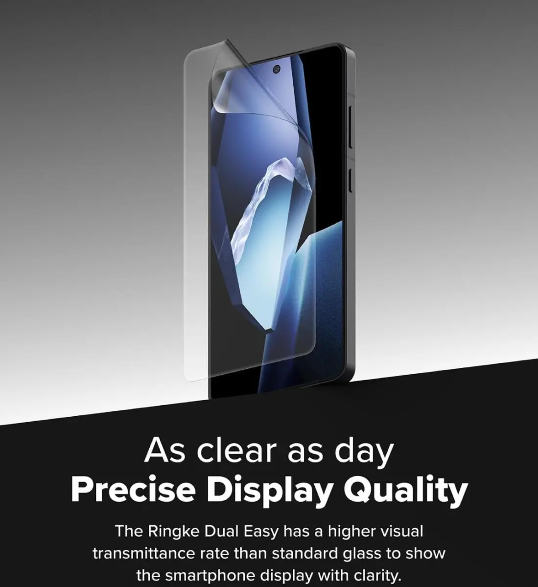 Ringke Dual Easy Film OnePlus 13R Screen Protector met Jig 2-Pack afbeelding 10