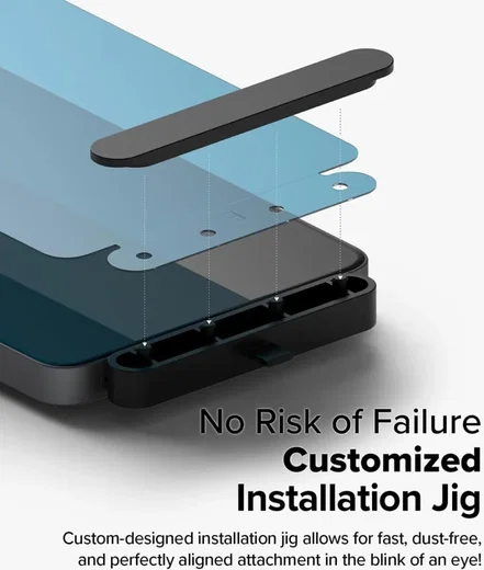 Ringke Dual Easy Film OnePlus 13R Screen Protector met Jig 2-Pack afbeelding 4