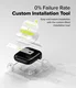 Ringke Dual Easy Pro - Apple Watch 11 / 10 46MM Screen Protector - Jig (2-Pack) afbeelding 5