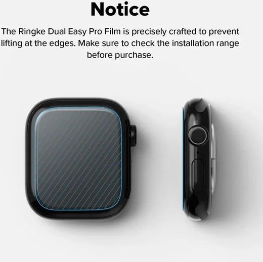 Ringke Dual Easy Pro - Apple Watch 11 / 10 42MM Screen Protector Jig (2-Pack) afbeelding 10