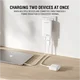 4smarts FlatPlug Slim Dual 45W Power Delivery Fast Charge USB-C Oplader Wit afbeelding 3