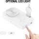 4smarts 3-in-1 Qi2/MagSafe Draadloze Oplader voor Telefoon/Samsung Watch/Oortjes afbeelding 3