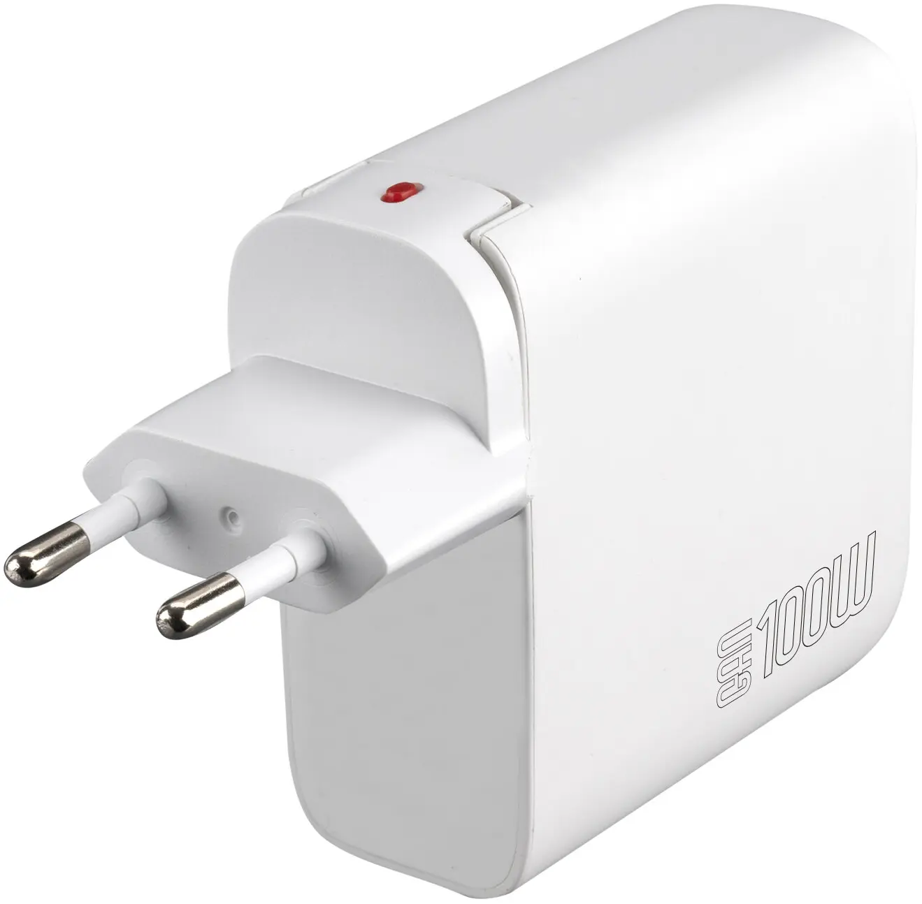 4Smarts 100W GaN USB-C Laptop Oplader met Wereldstekker 3x USB-C en USB-A afbeelding 3