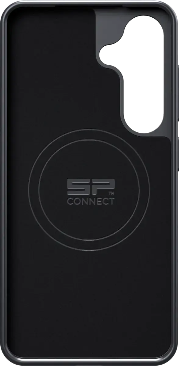 SP Connect SPC+ Samsung Galaxy S25 Hoesje MagSafe Back Cover Dun Zwart afbeelding 3