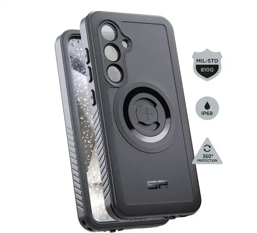 SP Connect Xtreme SPC+ Samsung Galaxy S25 Hoesje Full Protect MagSafe Zwart afbeelding 1