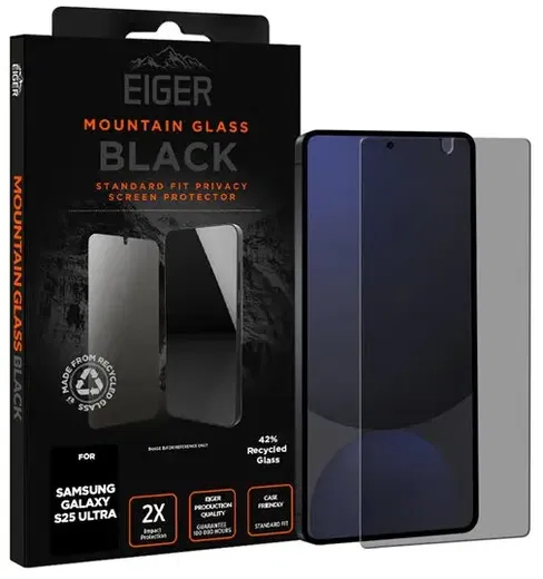 Eiger Mountain Privacy Samsung Galaxy S25 Ultra Screen Protector afbeelding 1