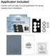 Eiger Mountain Glass Samsung Galaxy S25 Ultra Camera Lens Protector afbeelding 3