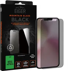 Eiger Mountain Privacy Apple iPhone 16e / 14 / 13 Screen Protector afbeelding