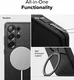 Ringke Alles Samsung Galaxy S25 Ultra Hoesje 360° MagSafe Standaard Zwart afbeelding 7