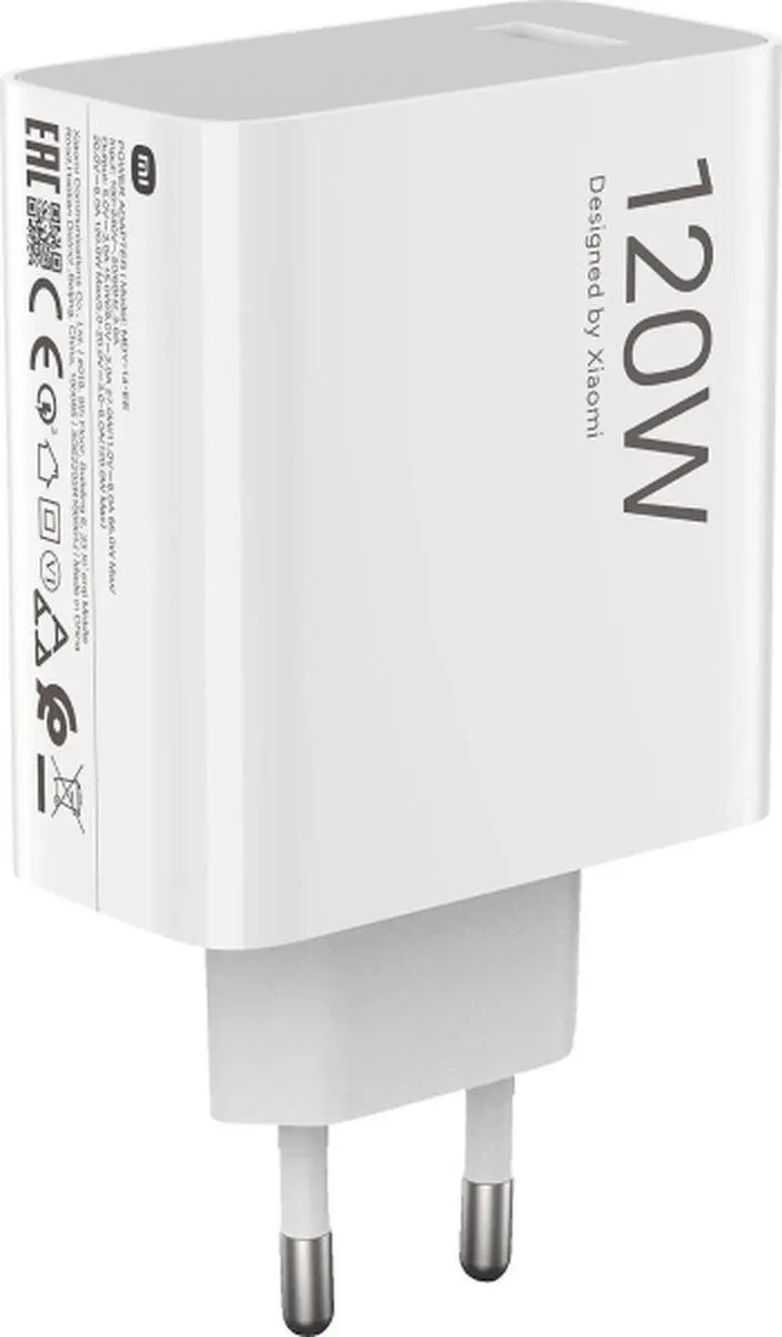 Origineel Xiaomi Hyper Charger Combo 120W Snellader + USB-A naar USB-C Kabel 1M afbeelding 2