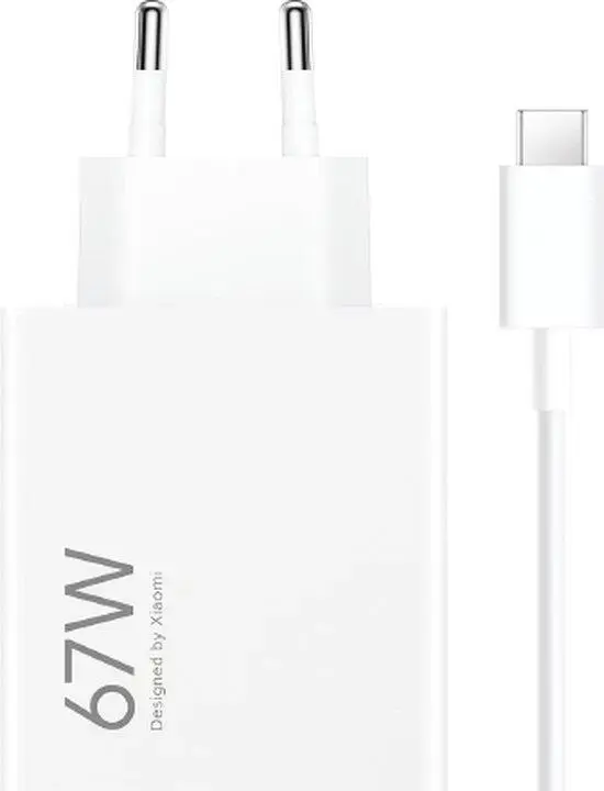 Xiaomi 67W Hyper Charger Combo Type A 67W Snellader + USB-A naar USB-C Kabel 1M afbeelding 1