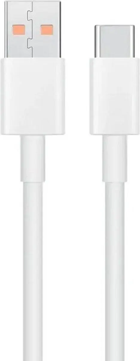Xiaomi USB-A naar USB-C 33W Kabel 1 Meter Wit afbeelding 1