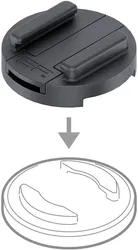 SP Connect Adapter - SPC Telefoonhoesje naar SPC+ Houders Zwart afbeelding