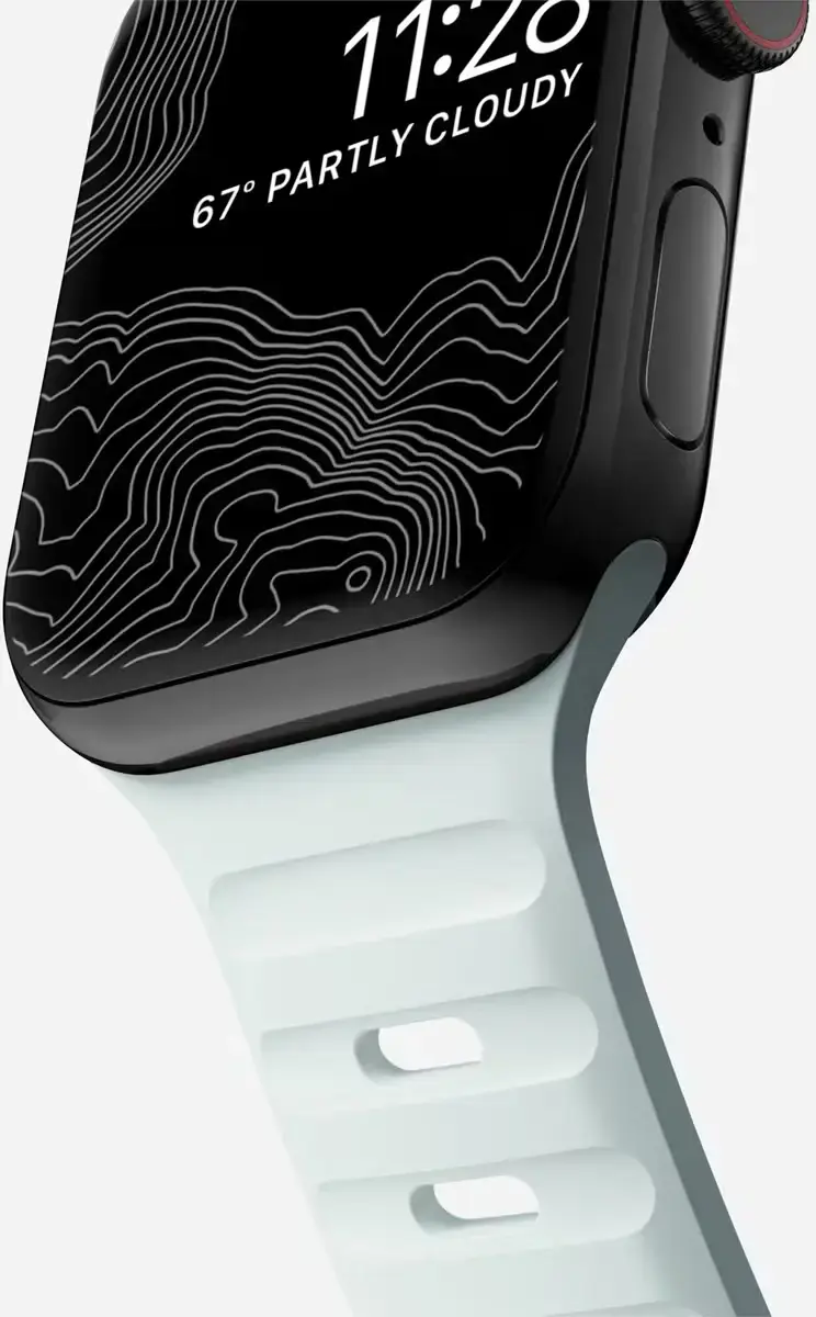 Nomad Sport Strap - Apple Watch Band - 1/9SE - 42/41/40/38MM - Blauw afbeelding 7
