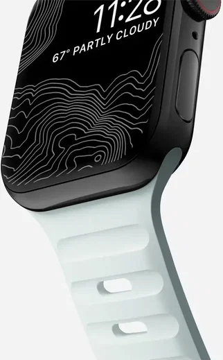 Nomad Sport Strap - Apple Watch Band - 1/9SE - 42/41/40/38MM - Blauw afbeelding 7