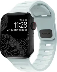 Nomad Sport Strap - Apple Watch Band - 1/10SE/Ultra - 49/46/45/44/42MM - Blauw afbeelding
