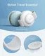 Anker MagGo (15W) 3-in-1 Draadloze MagSafe / Qi2 Oplader Wit afbeelding 7