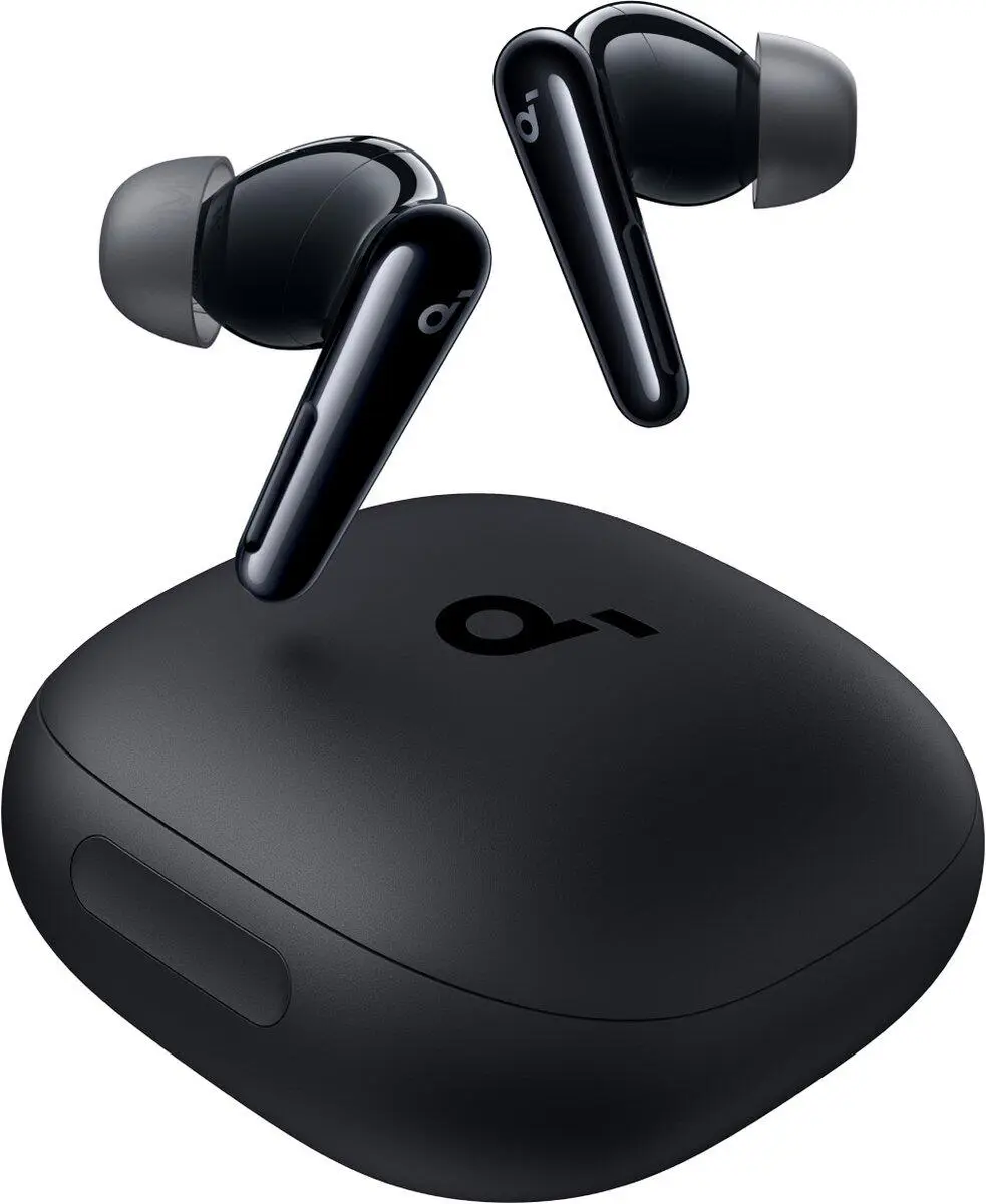 Anker Liberty 4 Pro Draadloze Oordopjes Noise Cancelling Earbuds Mat Zwart afbeelding 1