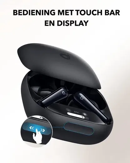 Anker Liberty 4 Pro Draadloze Oordopjes Noise Cancelling Earbuds Mat Zwart afbeelding 6