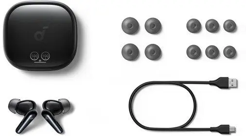 Anker Liberty 4 Pro Draadloze Oordopjes Noise Cancelling Earbuds Zwart afbeelding 9